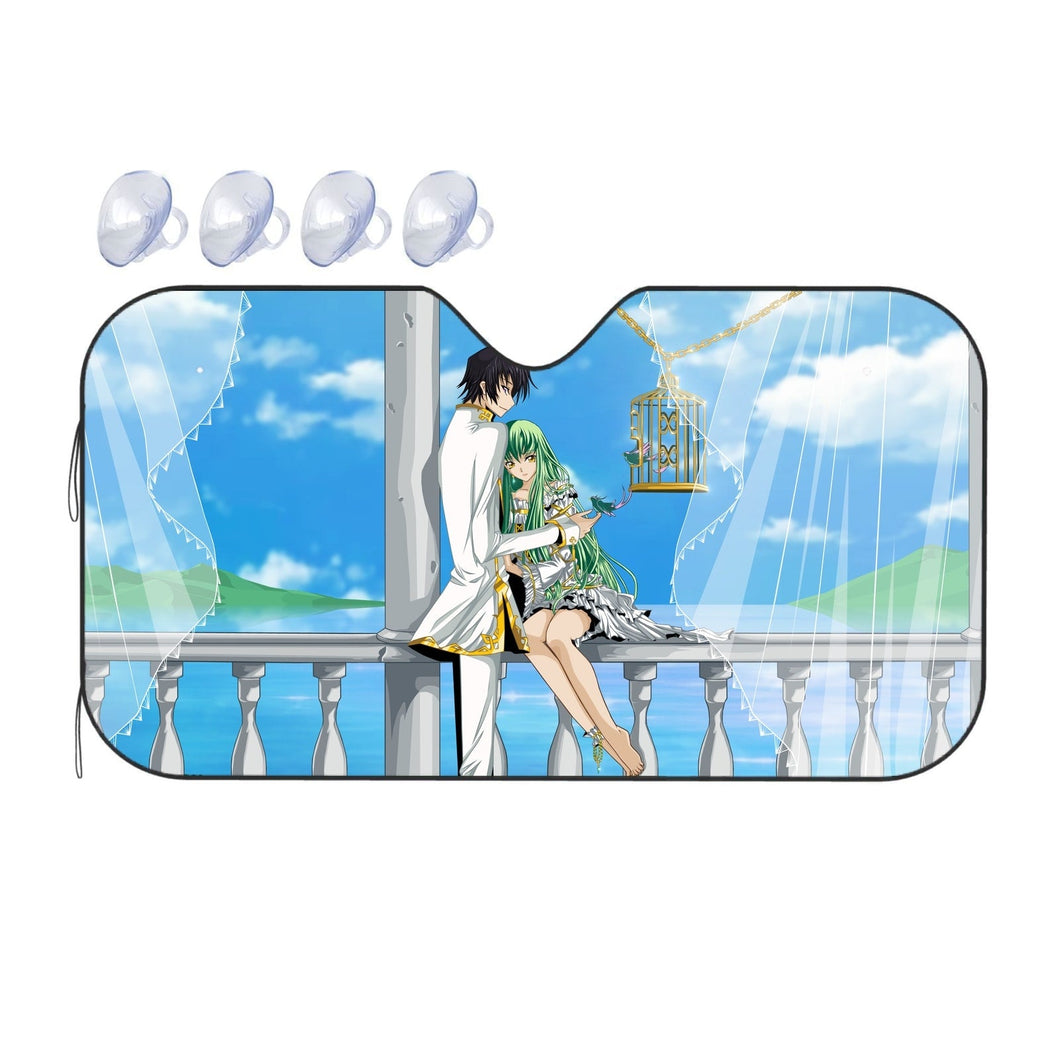 Anime Code Geass Car Sunshade