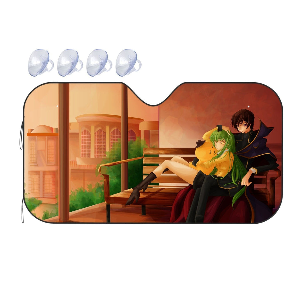 Anime Code Geass Car Sunshade