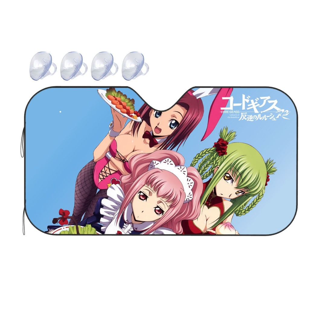 Anime Code Geass Car Sunshade