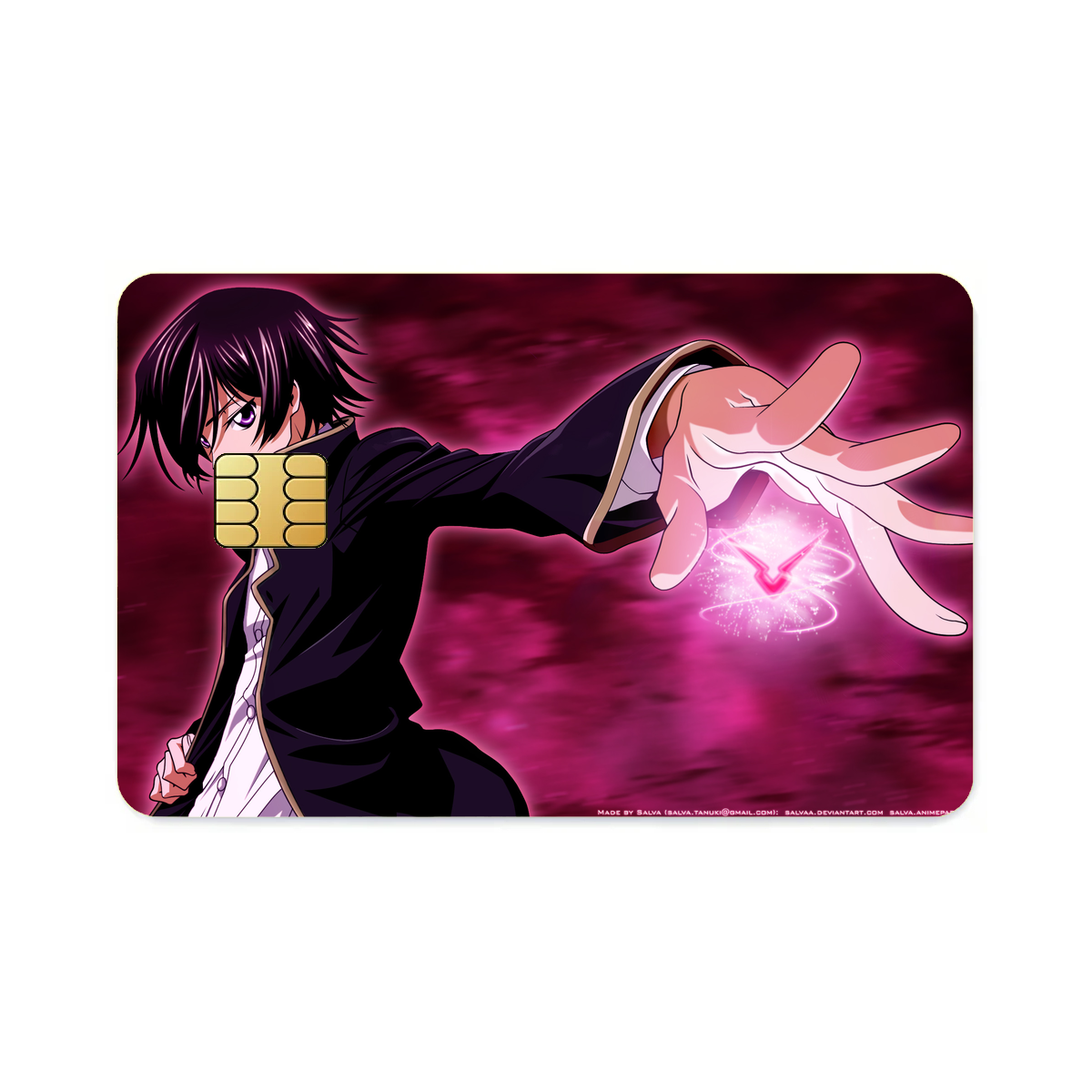 Anime Code Geass Credit Card Skins (4-in-1 Pack)