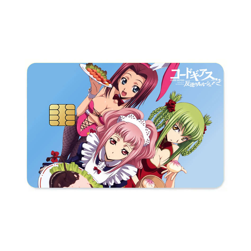 Anime Code Geass Credit Card Skins (4-in-1 Pack)