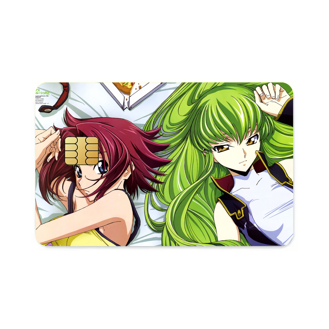 Anime Code Geass Credit Card Skins (4-in-1 Pack)