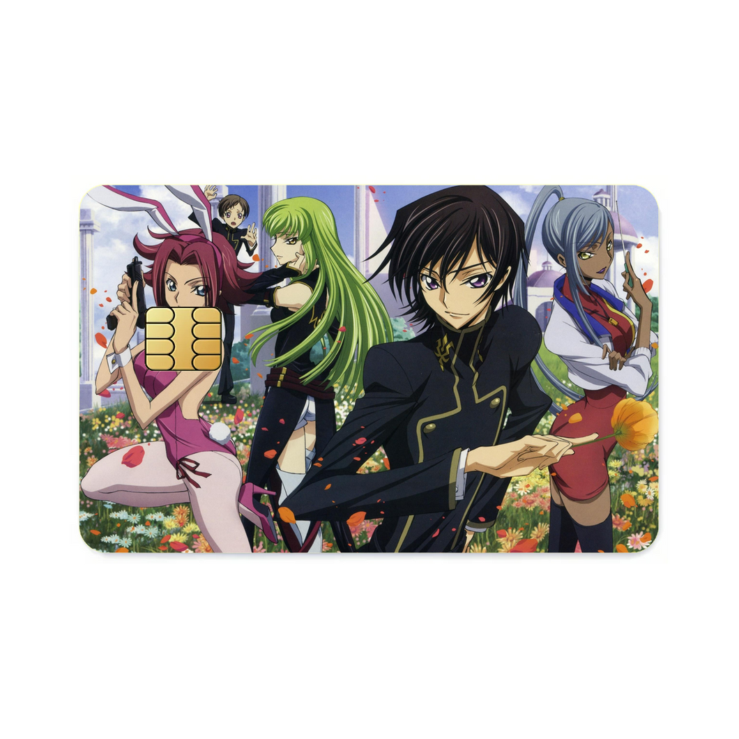 Anime Code Geass Credit Card Skins (4-in-1 Pack)