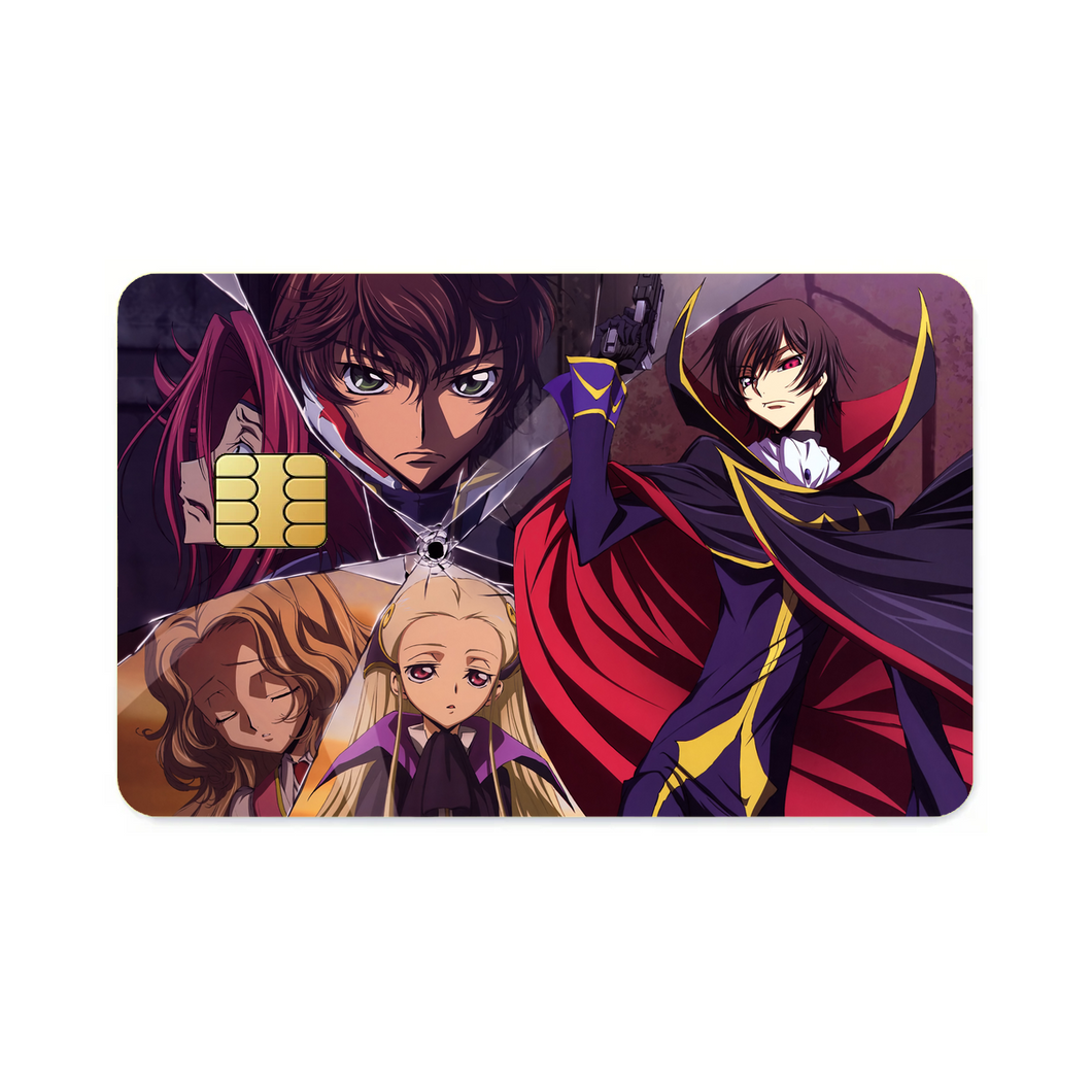 Anime Code Geass Credit Card Skins (4-in-1 Pack)
