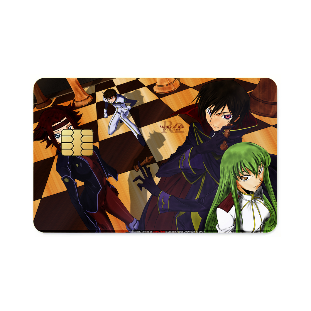 Anime Code Geass Credit Card Skins (4-in-1 Pack)