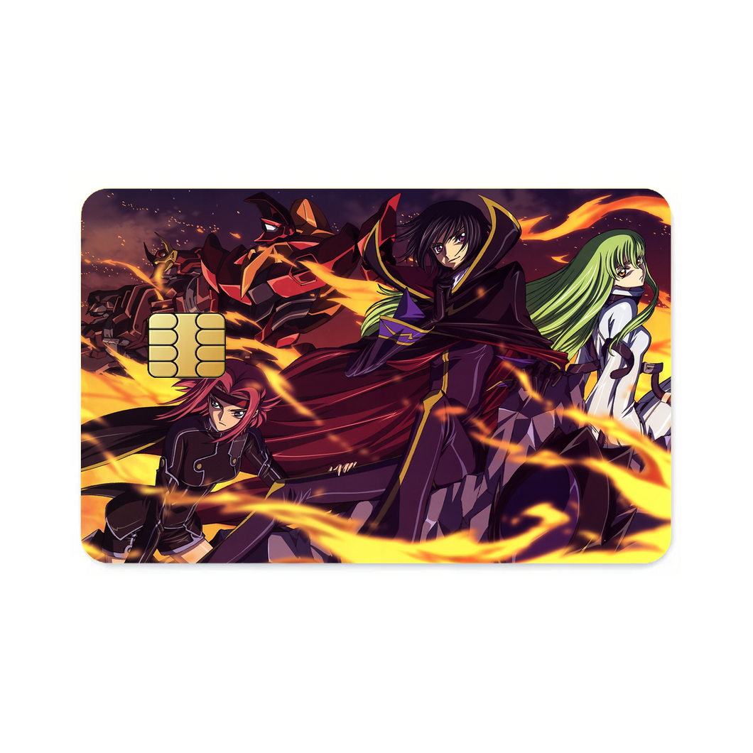 Anime Code Geass Credit Card Skins (4-in-1 Pack)