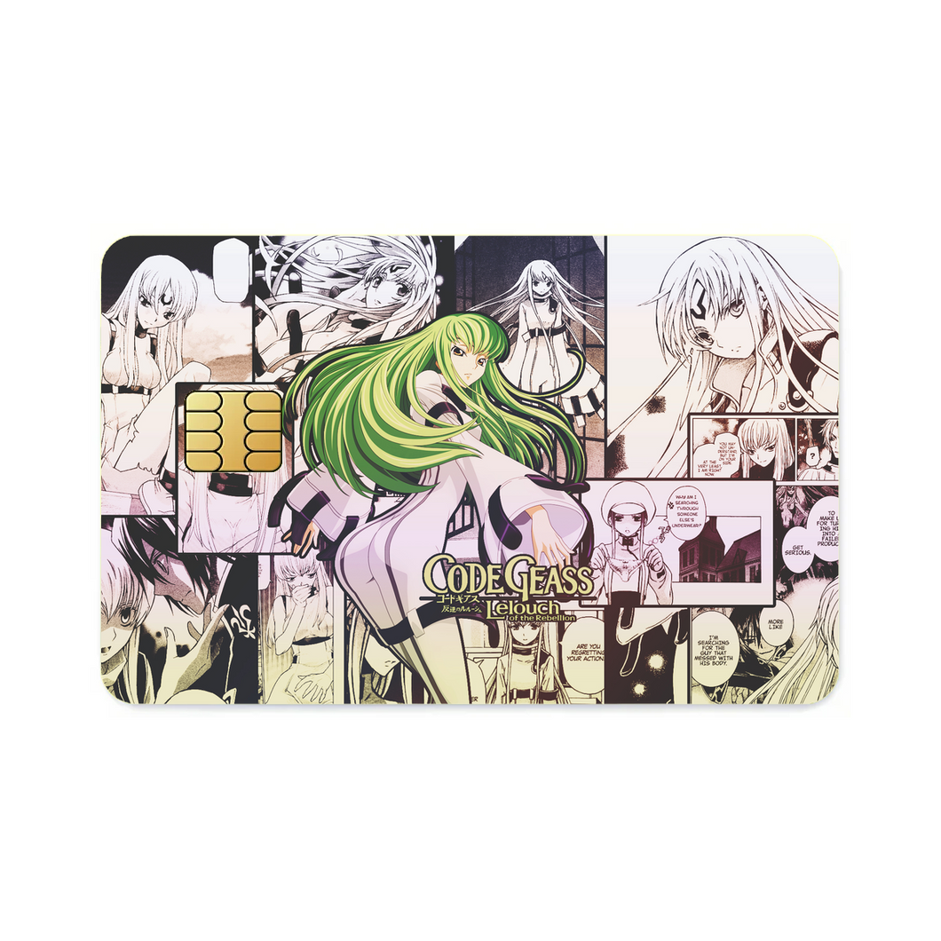 Anime Code Geass  Credit Card Skins (4-in-1 Pack)