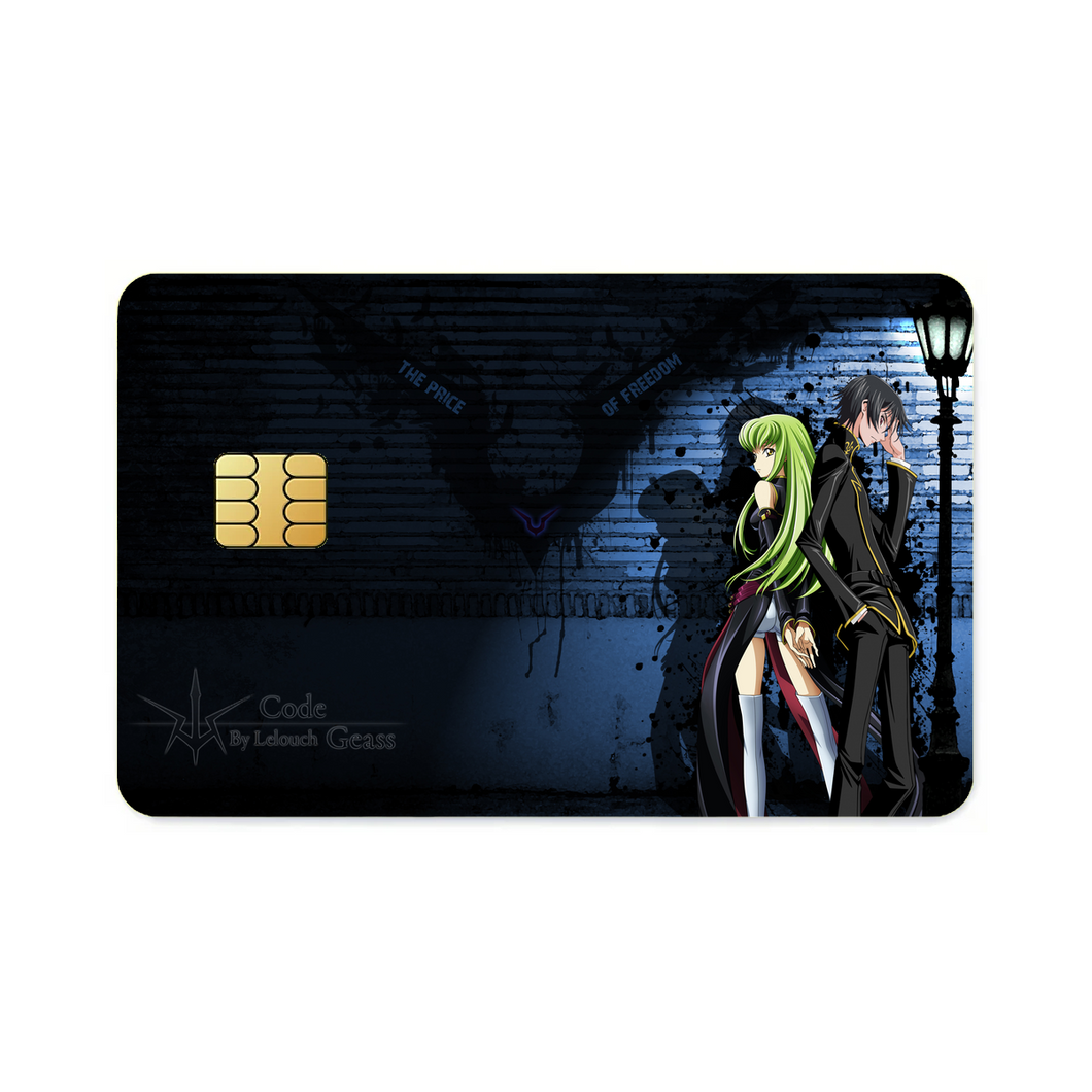 Anime Code Geass Credit Card Skins (4-in-1 Pack)