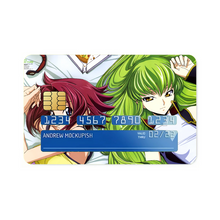 Load image into Gallery viewer, Anime Code Geass Credit Card Skins (4-in-1 Pack)
