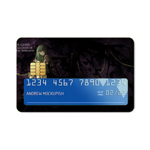 Load image into Gallery viewer, Anime Code Geass Credit Card Skins (4-in-1 Pack)
