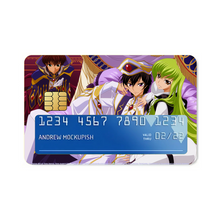 Load image into Gallery viewer, Anime Code Geass Credit Card Skins (4-in-1 Pack)
