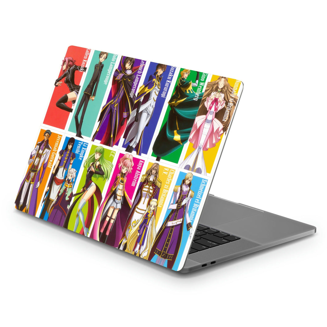 Anime Code Geass Macbook Skin