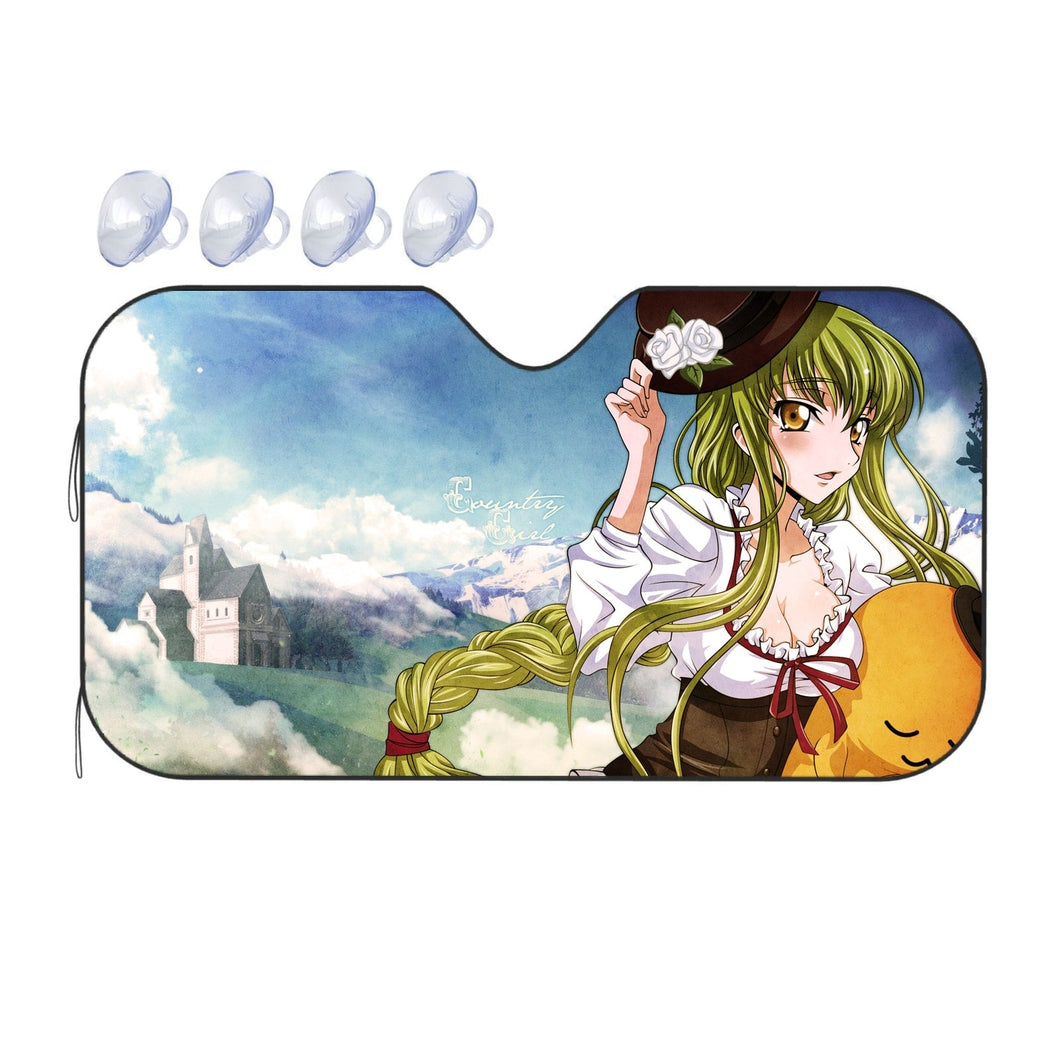 Anime Code Geassr Car Sunshade
