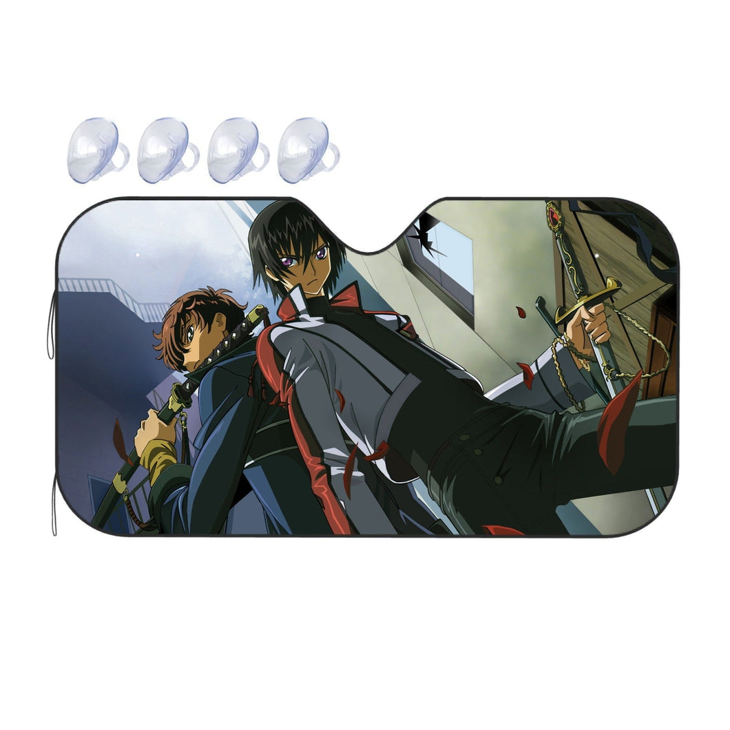 Anime Code Geassr Car Sunshade