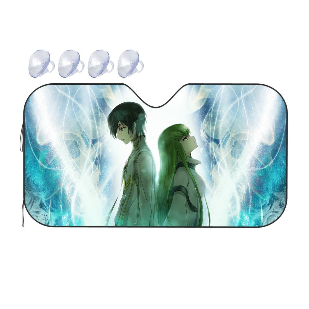 Anime Code Geassr Car Sunshade