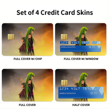 Load image into Gallery viewer, Anime Code Geassr Credit Card Skins (4-in-1 Pack)
