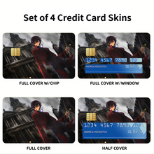 Load image into Gallery viewer, Anime Code Geassr Credit Card Skins (4-in-1 Pack)
