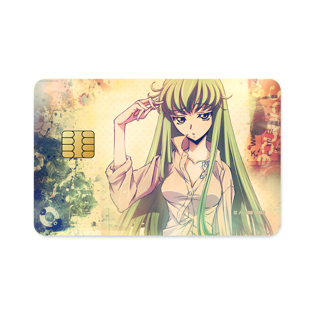 Anime Code Geassr Credit Card Skins (4-in-1 Pack)