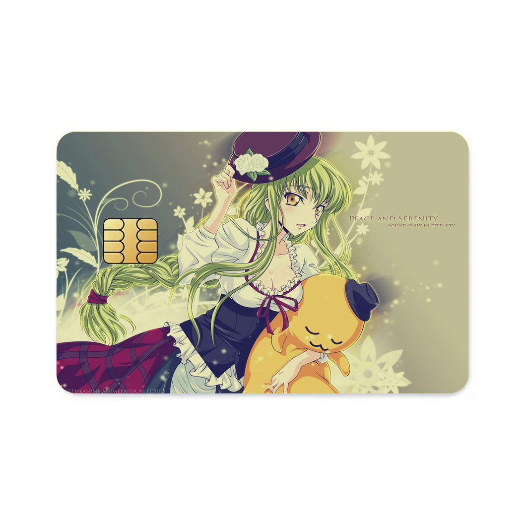Anime Code Geassr Credit Card Skins (4-in-1 Pack)
