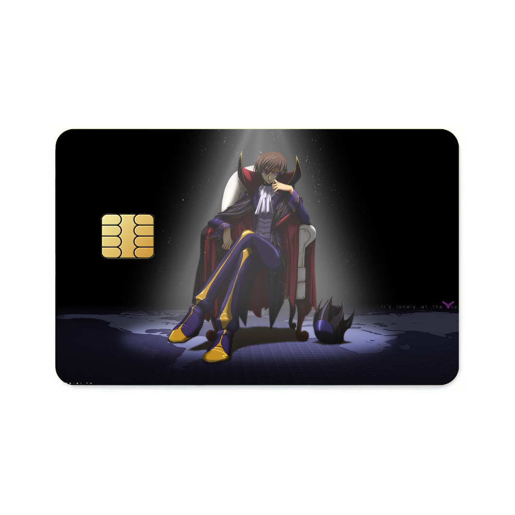 Anime Code Geassr Credit Card Skins (4-in-1 Pack)