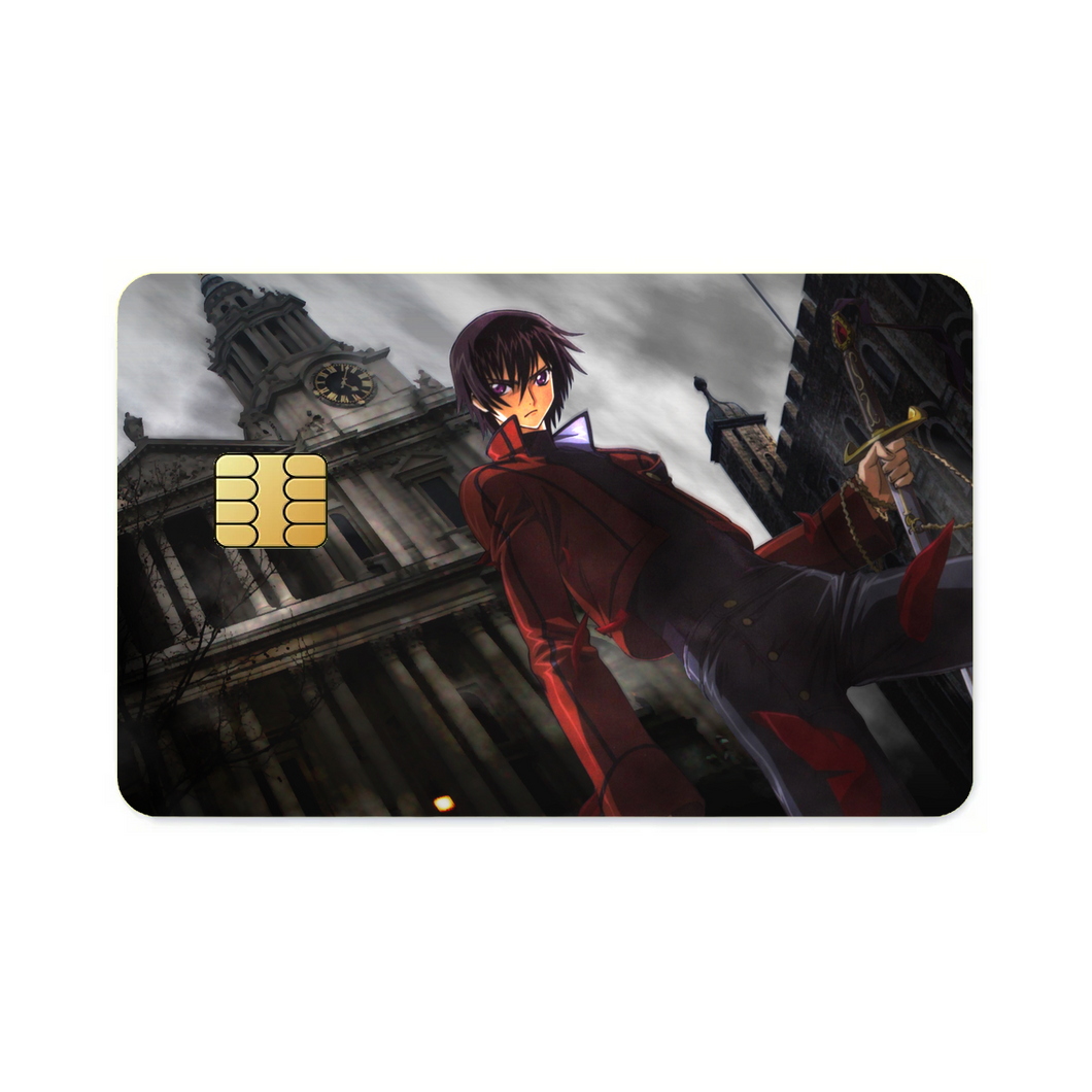 Anime Code Geassr Credit Card Skins (4-in-1 Pack)