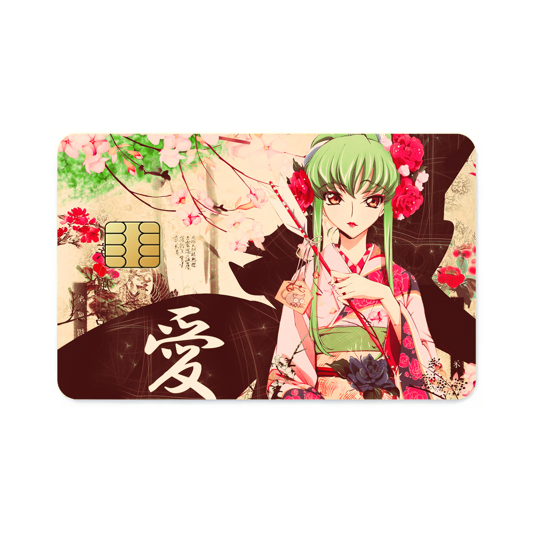 Anime Code Geassr Credit Card Skins (4-in-1 Pack)