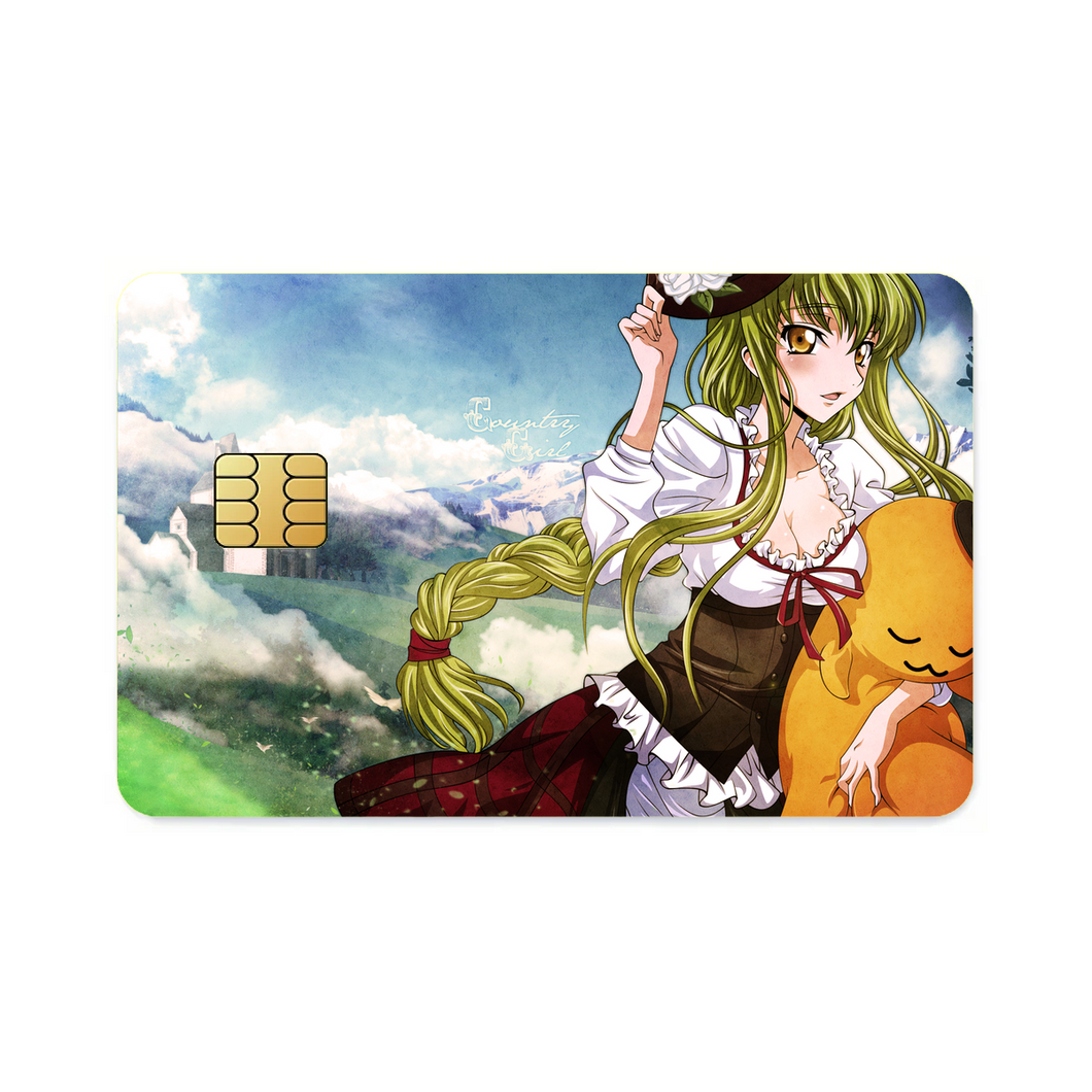 Anime Code Geassr Credit Card Skins (4-in-1 Pack)