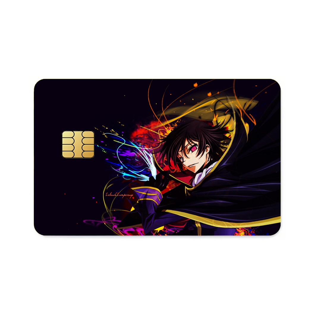 Anime Code Geassr Credit Card Skins (4-in-1 Pack)