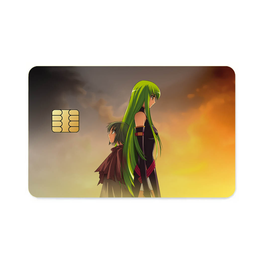 Anime Code Geassr Credit Card Skins (4-in-1 Pack)