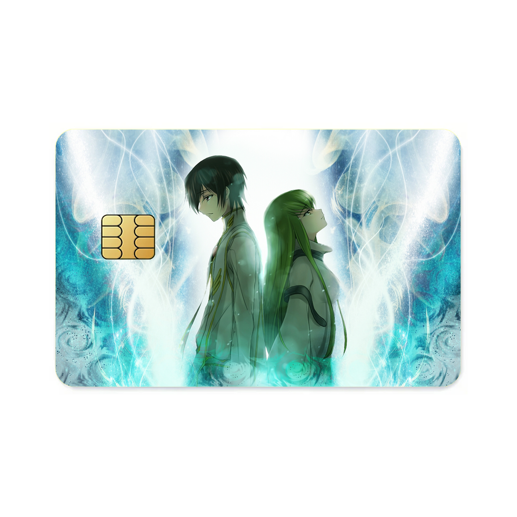 Anime Code Geassr Credit Card Skins (4-in-1 Pack)