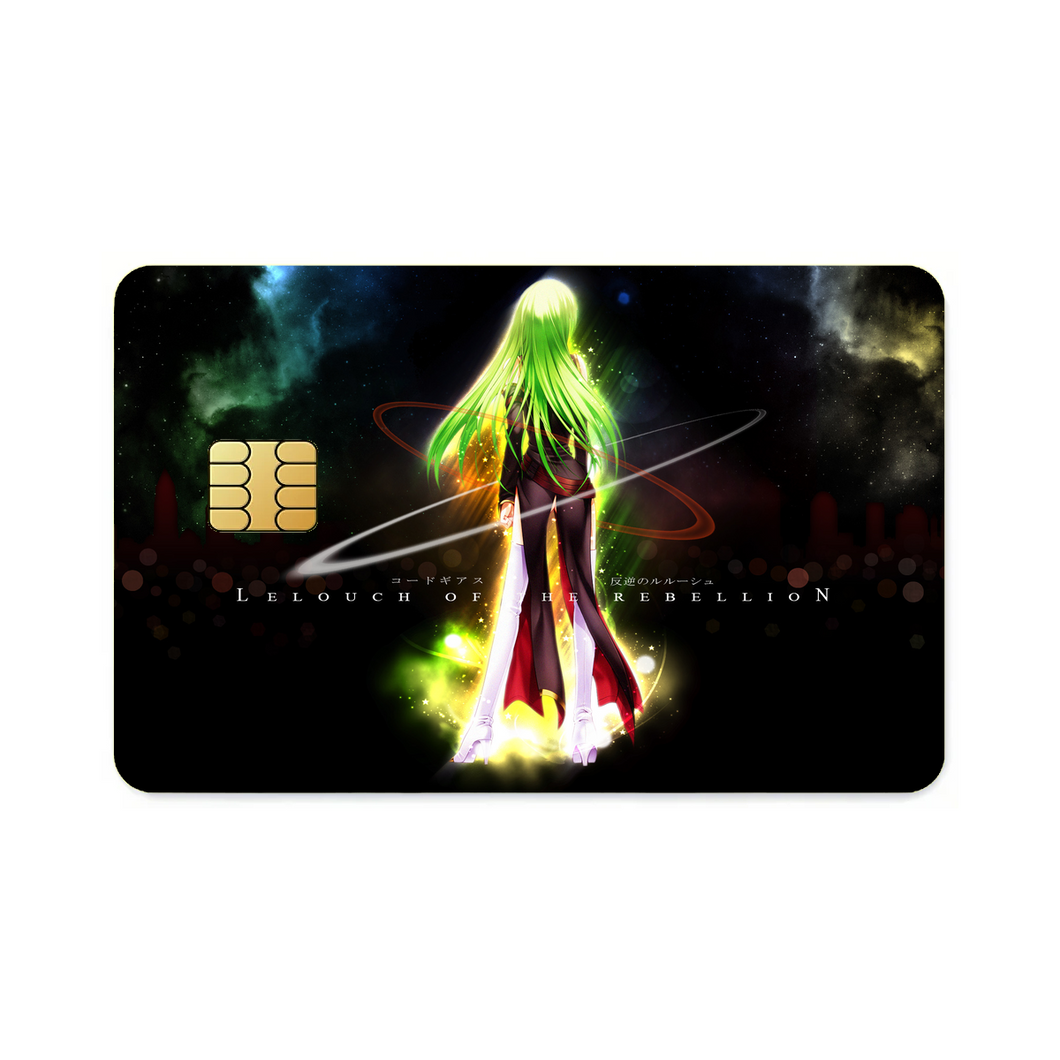Anime Code Geassr Credit Card Skins (4-in-1 Pack)