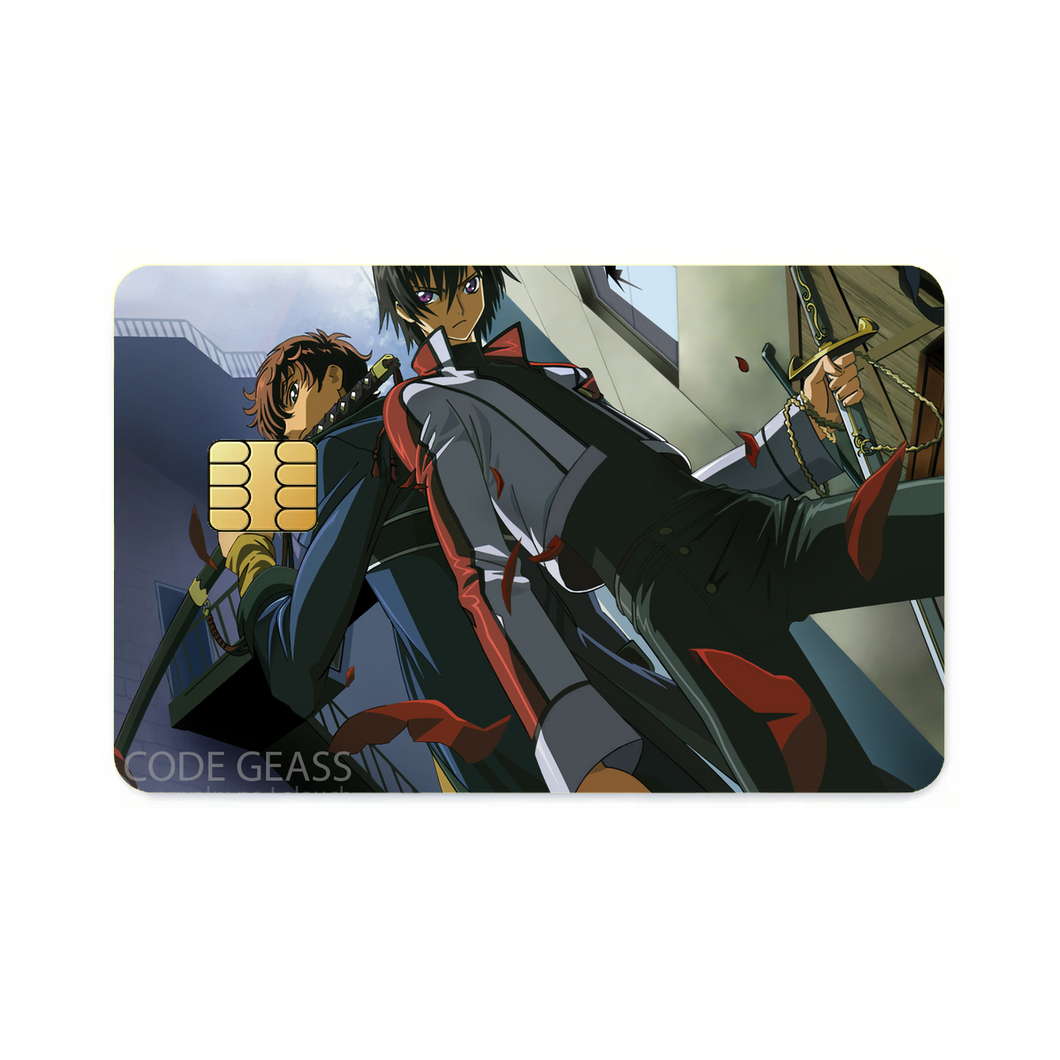 Anime Code Geassr Credit Card Skins (4-in-1 Pack)