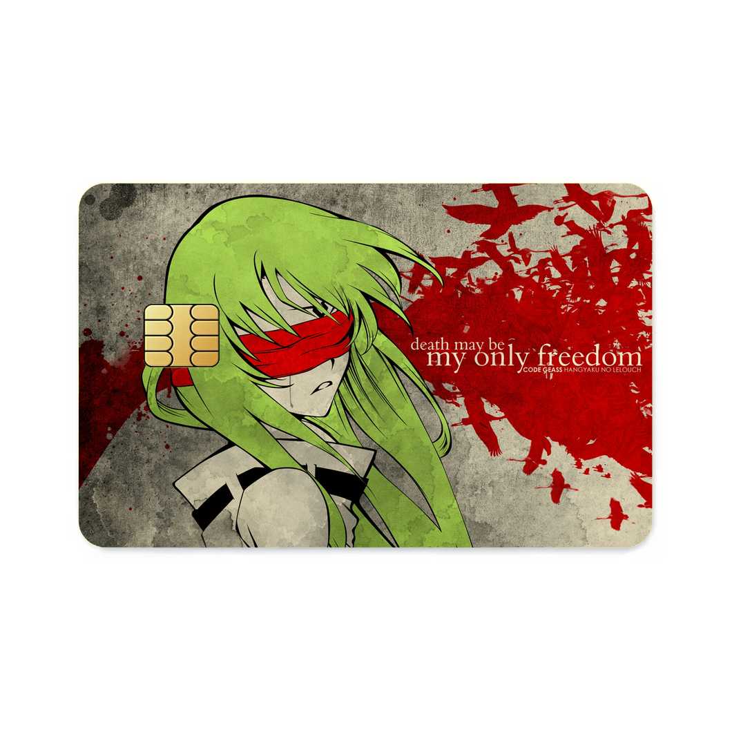 Anime Code Geassr Credit Card Skins (4-in-1 Pack)