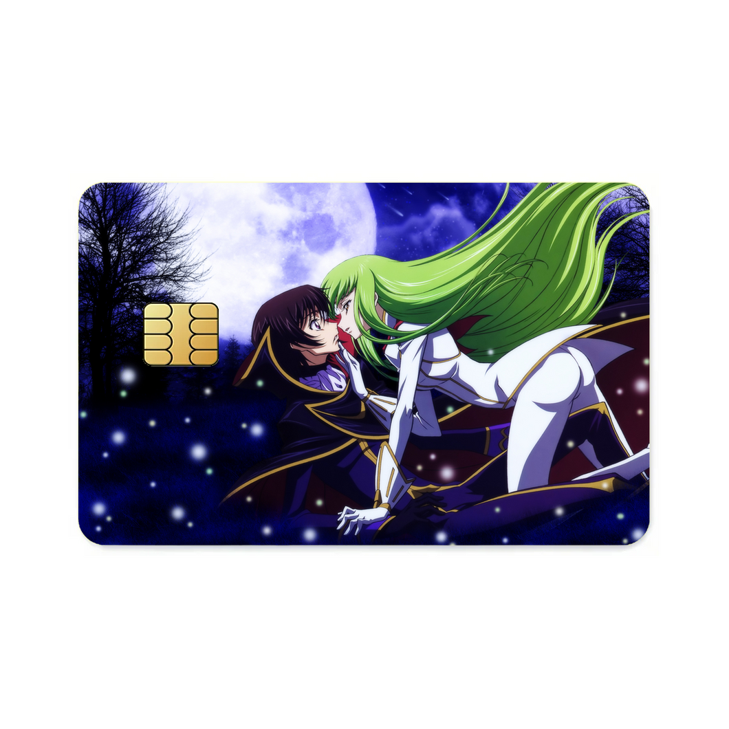 Anime Code Geassr Credit Card Skins (4-in-1 Pack)