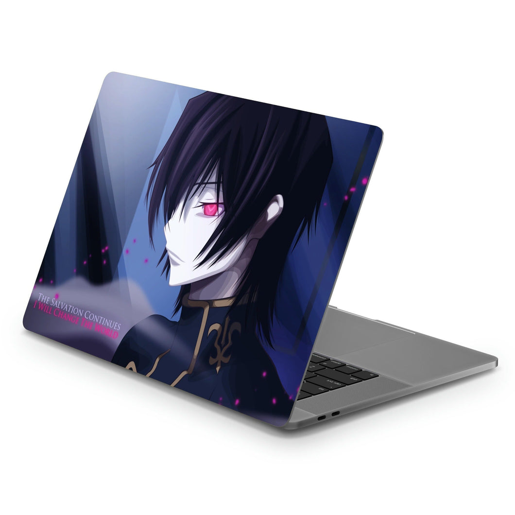 Anime Code Geassr Macbook Skin