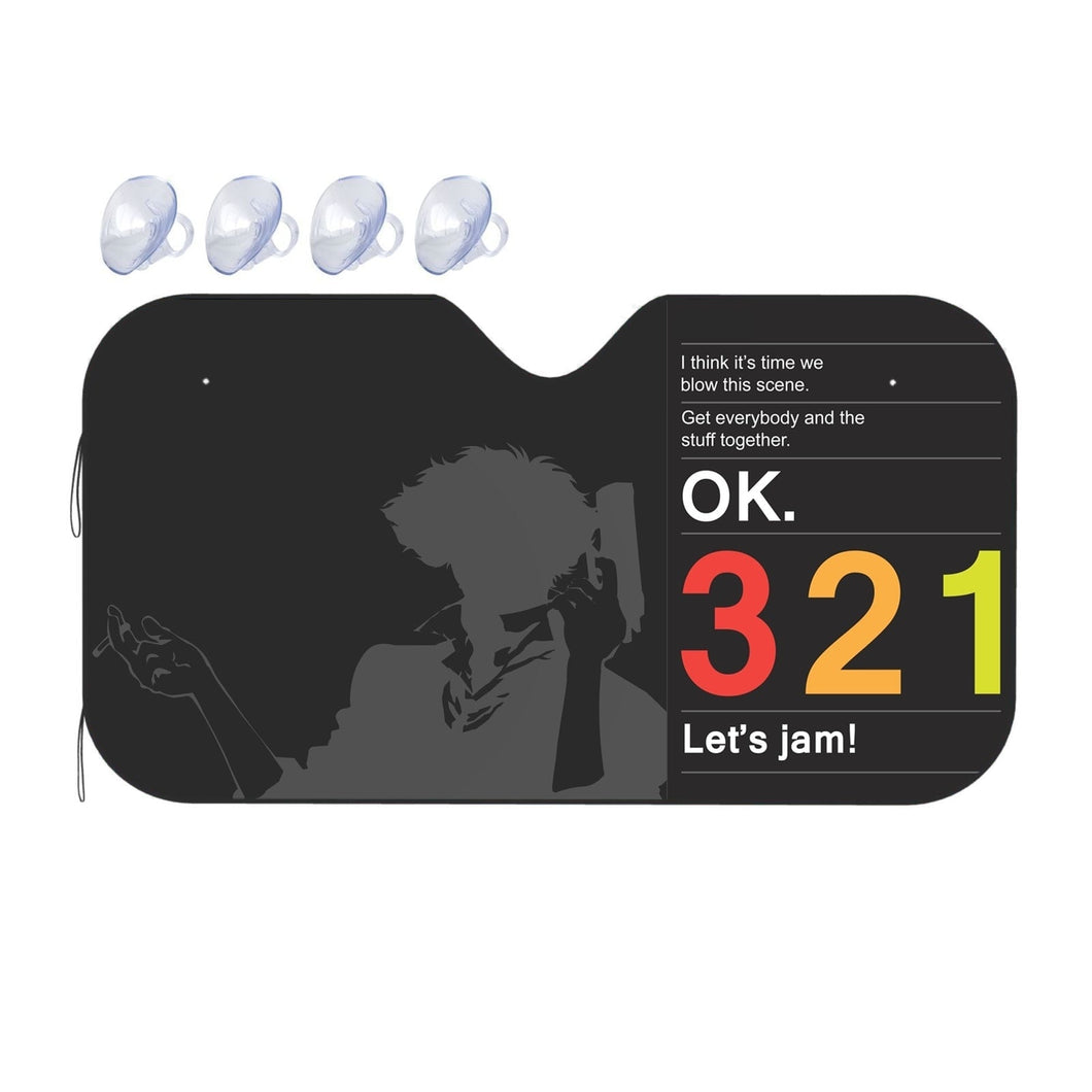 Anime Cowboy Bebop Car Sunshade