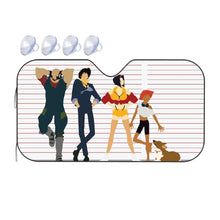 Load image into Gallery viewer, Anime Cowboy Bebop Car Sunshade
