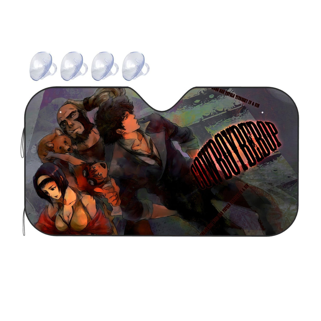 Anime Cowboy Bebop Car Sunshade