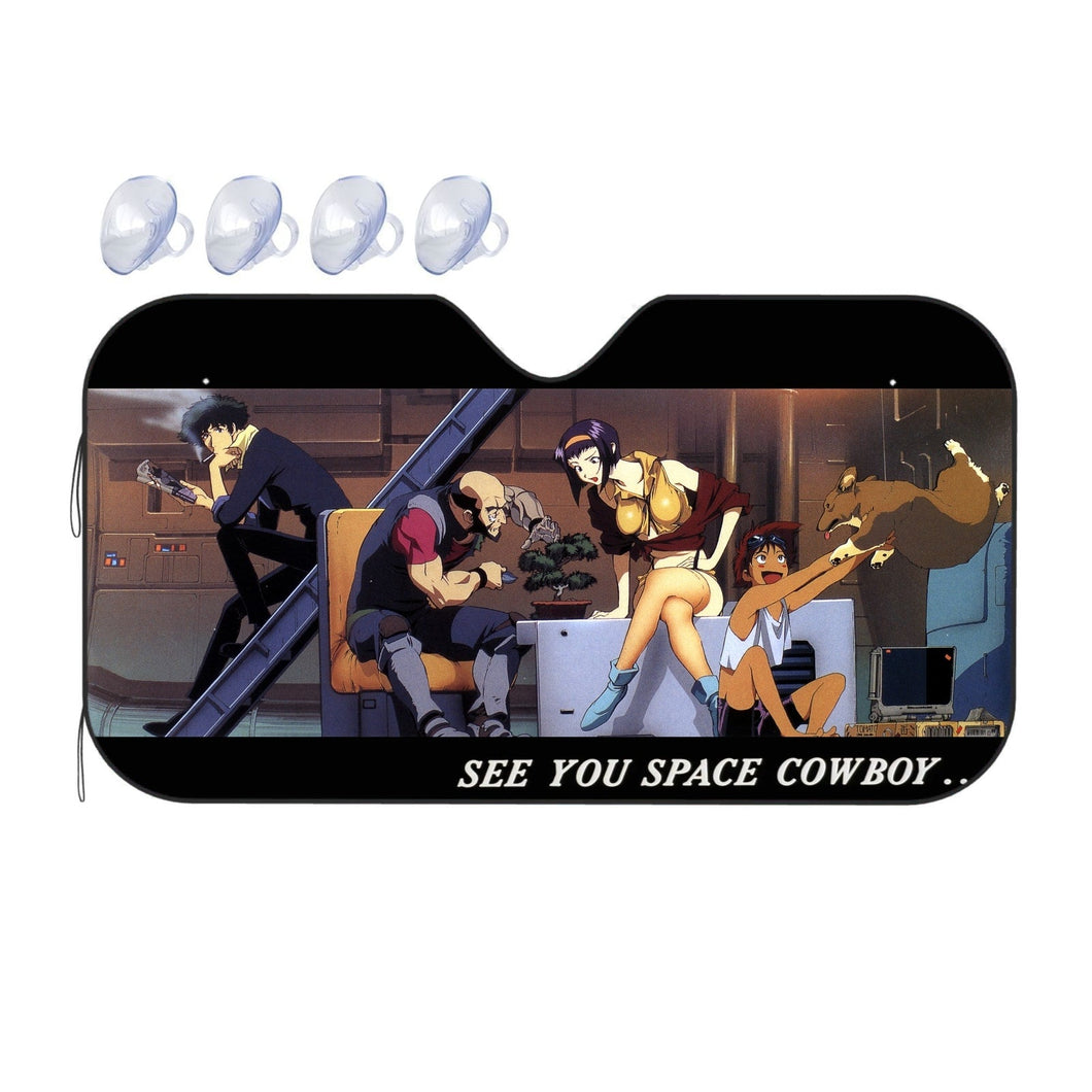 Anime Cowboy Bebop Car Sunshade
