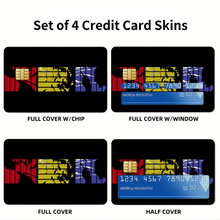 Load image into Gallery viewer, Anime Cowboy Bebop Credit Card Skins (4-in-1 Pack)
