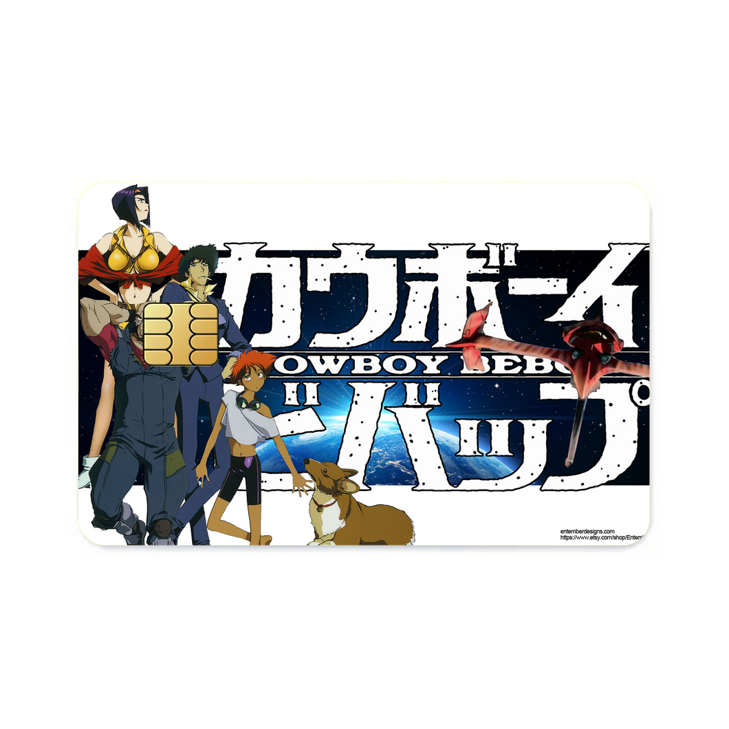 Anime Cowboy Bebop  Credit Card Skins (4-in-1 Pack)