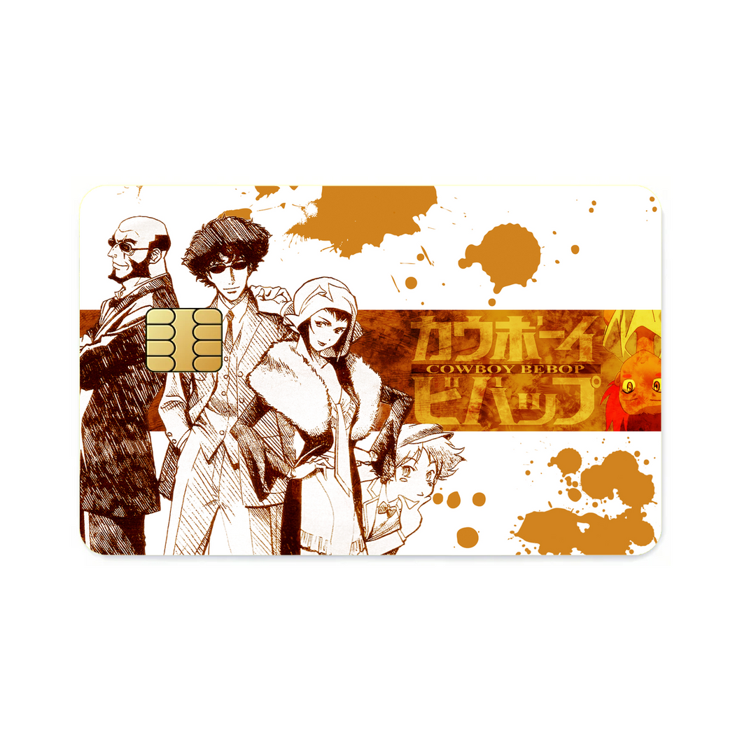 Anime Cowboy Bebop Credit Card Skins (4-in-1 Pack)