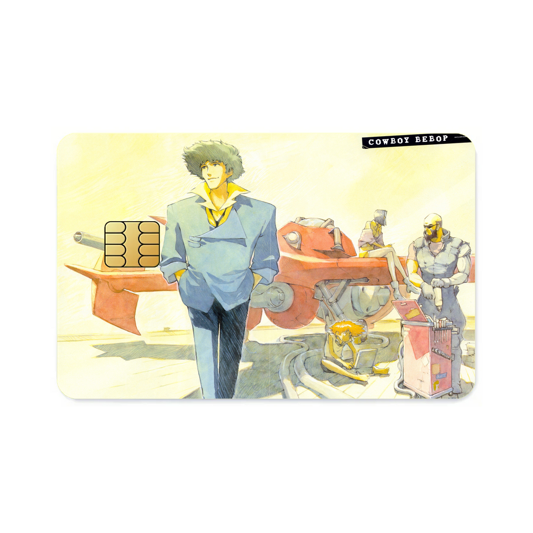 Anime Cowboy Bebop Credit Card Skins (4-in-1 Pack)