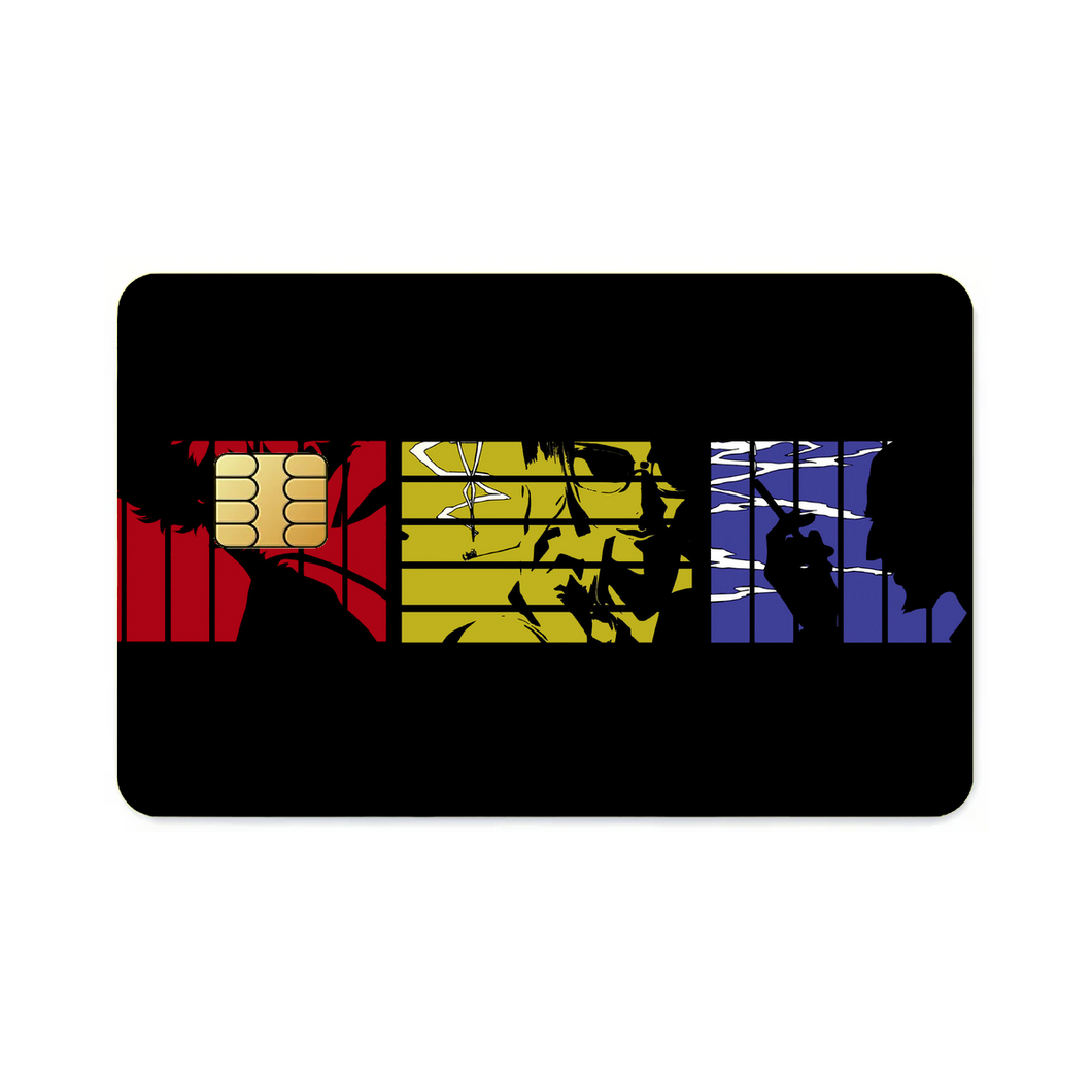 Anime Cowboy Bebop Credit Card Skins (4-in-1 Pack)