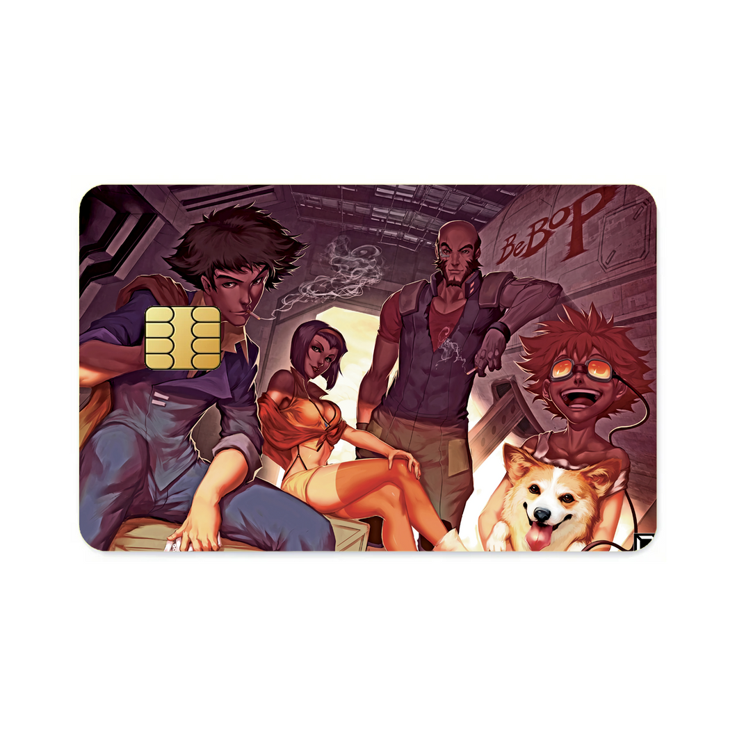 Anime Cowboy Bebop  Credit Card Skins (4-in-1 Pack)