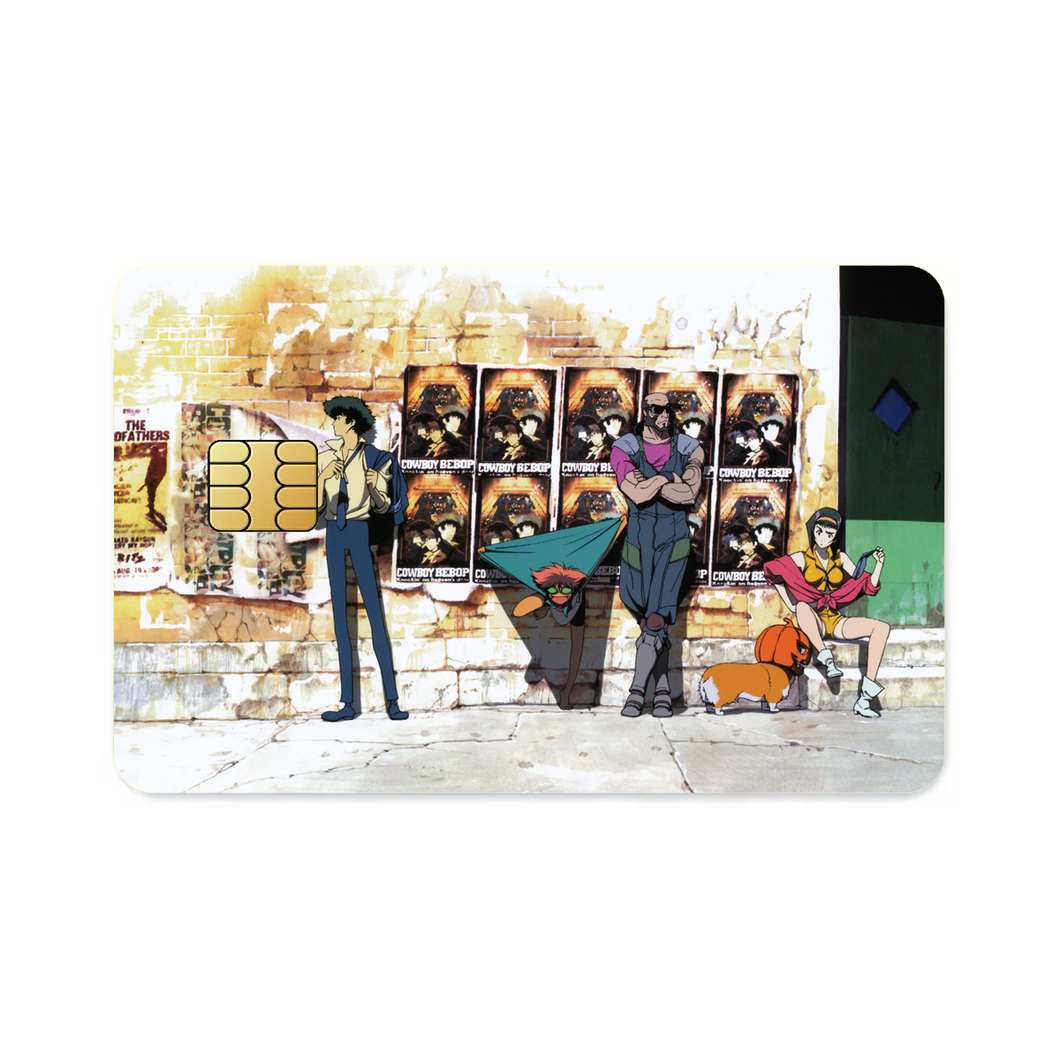 Anime Cowboy Bebop Credit Card Skins (4-in-1 Pack)