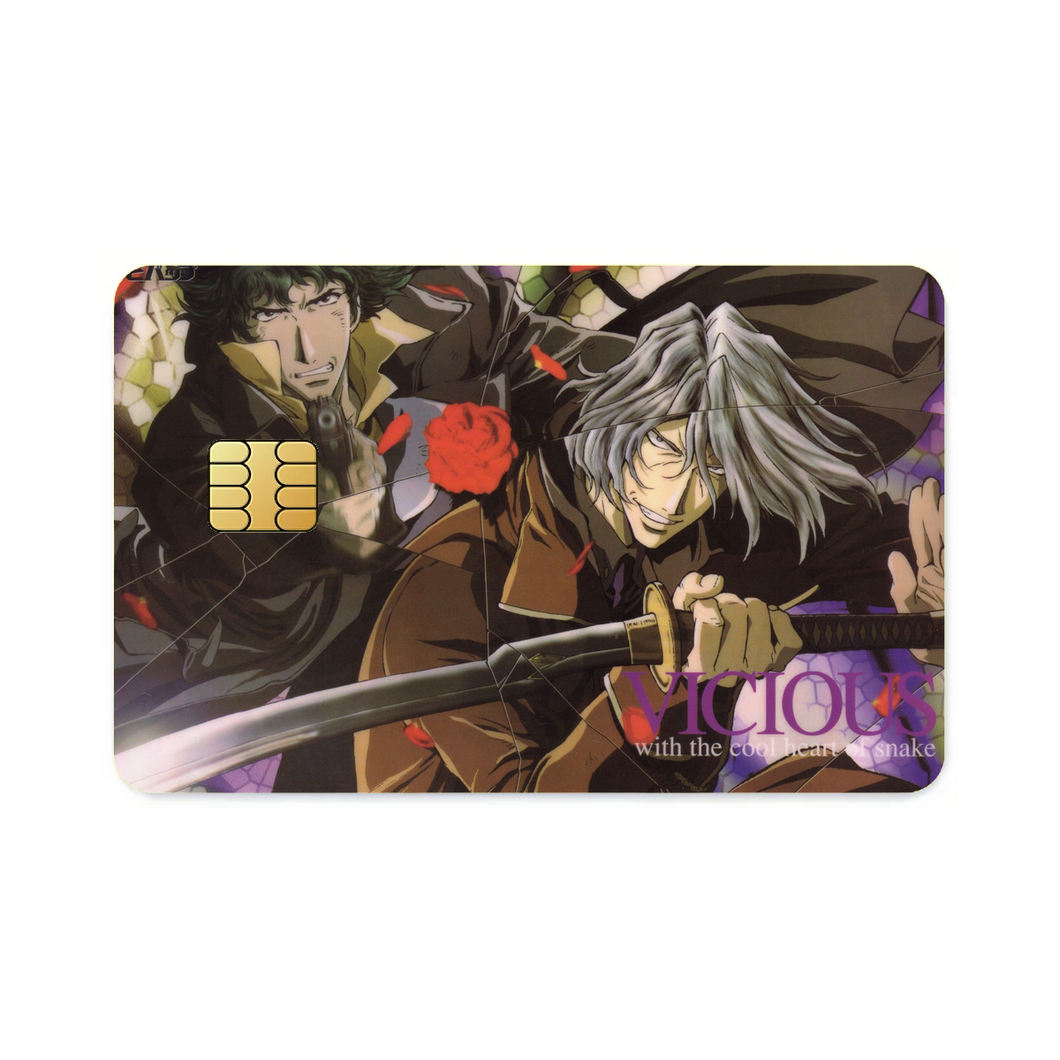 Anime Cowboy Bebop Credit Card Skins (4-in-1 Pack)