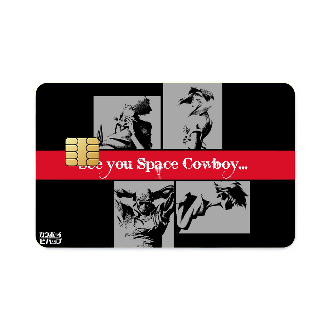 Anime Cowboy Bebop Credit Card Skins (4-in-1 Pack)