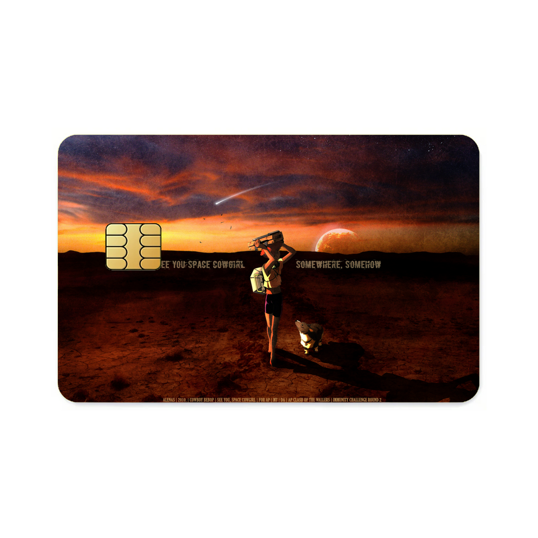 Anime Cowboy Bebop  Credit Card Skins (4-in-1 Pack)