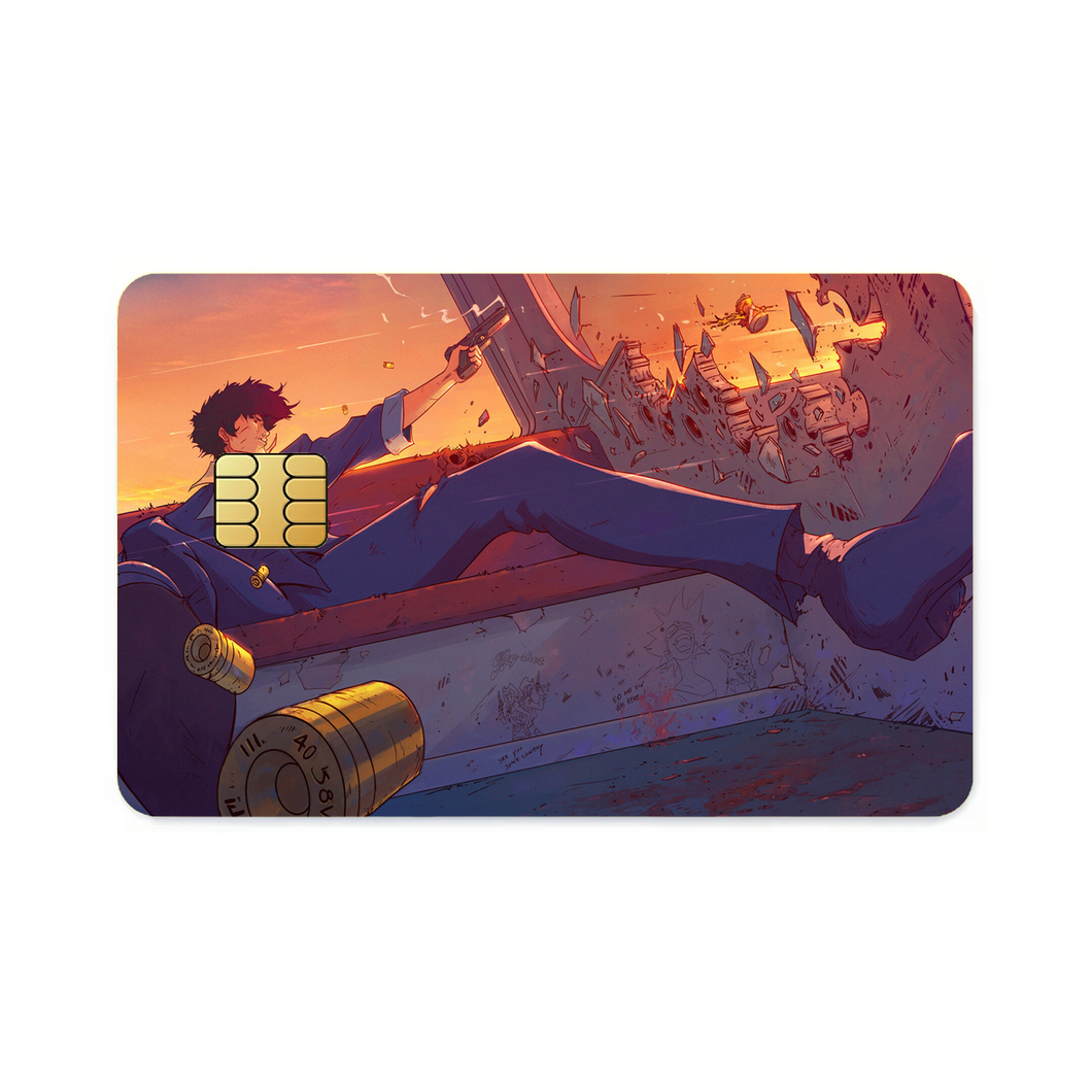 Anime Cowboy Bebop  Credit Card Skins (4-in-1 Pack)